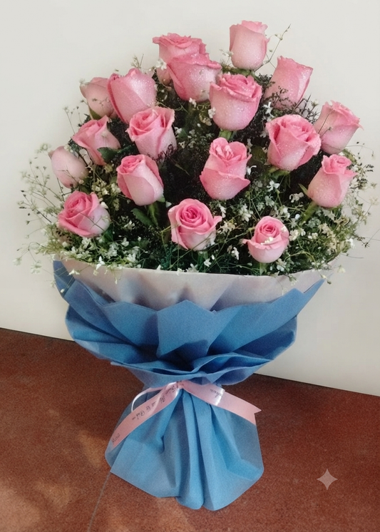 Pink Rose Bunch