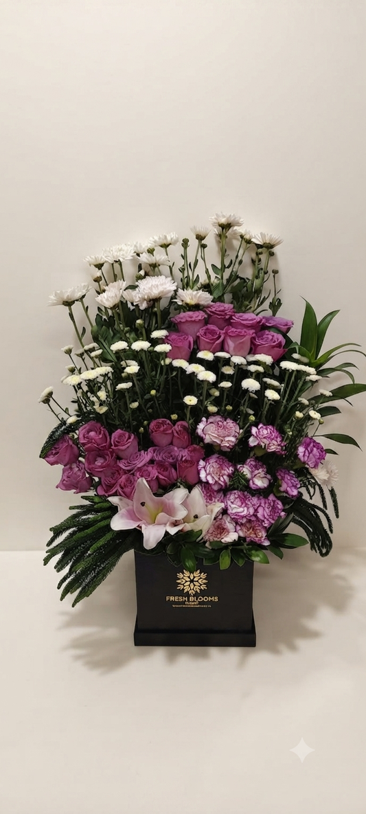 Passionate Grace Of Box Flowers