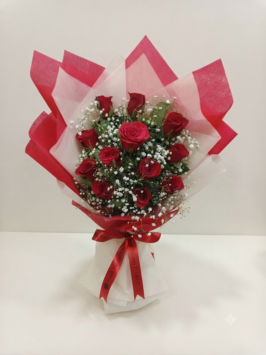 Red Roses Bunch