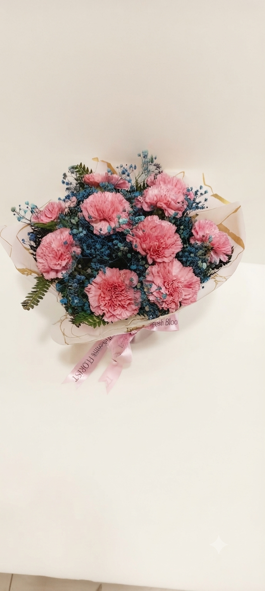 Baby Pink Carnation mini Bouquet