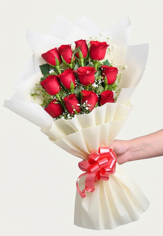 Red Roses Bunch