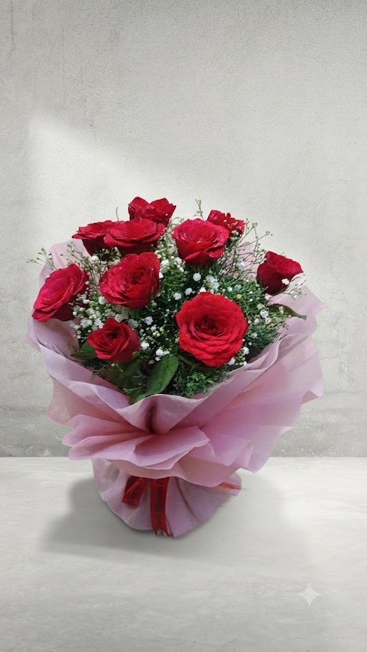 Red Roses Bunch