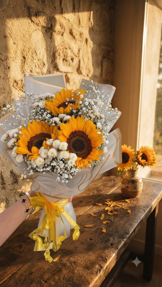 Dreamy Sunflower Bouquet
