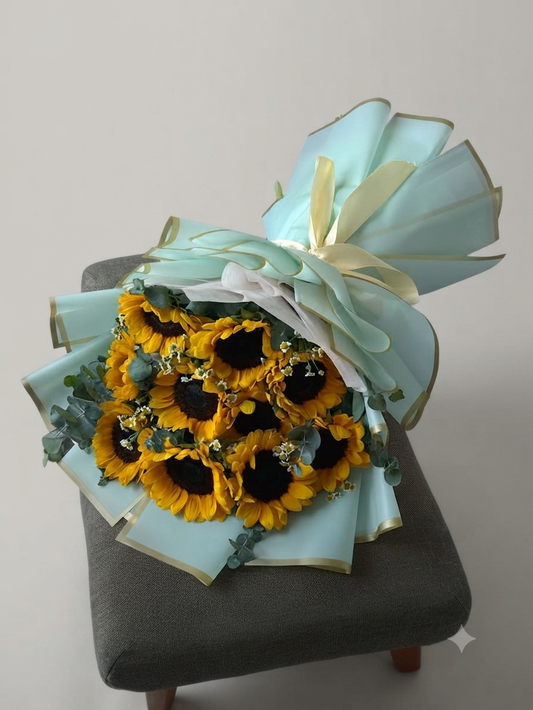 Sunshine Draped Bouquet