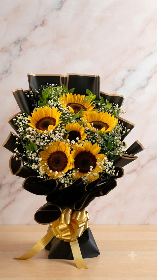 Together  Sunshine Flowers Bunch
