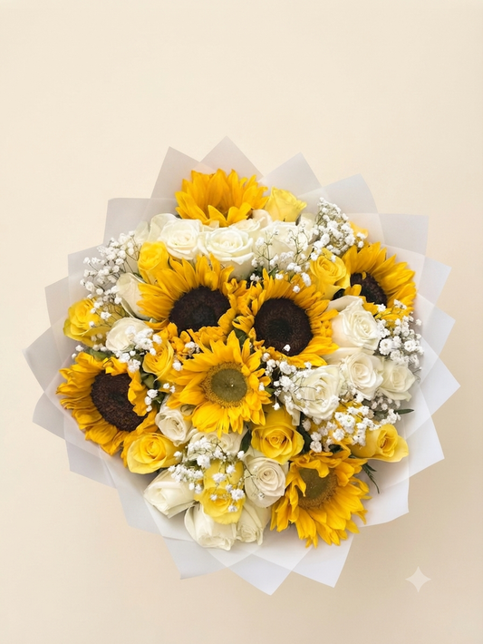 Happy Sunflower Bouquet