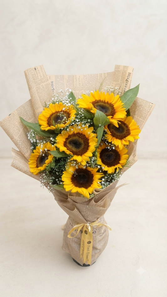 Premium Sunflower Bunch