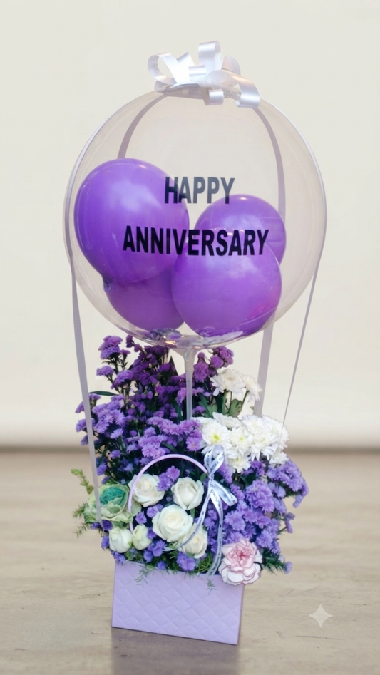 Lavender Dreamscape Anniversary Bouquet
