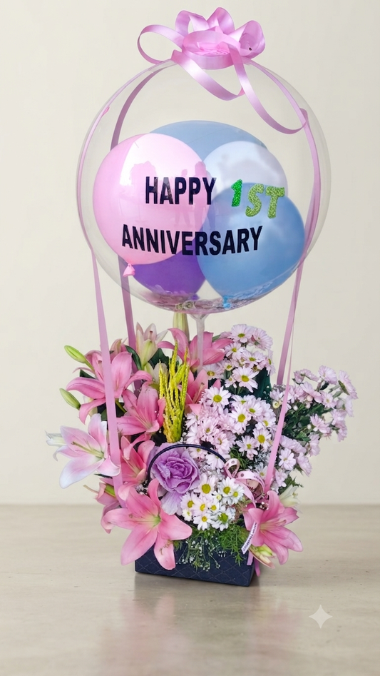 Anniversary Balloons Bouquet