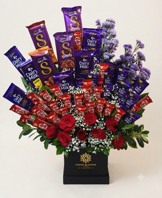 Mix Flower Chocolate Bouquet
