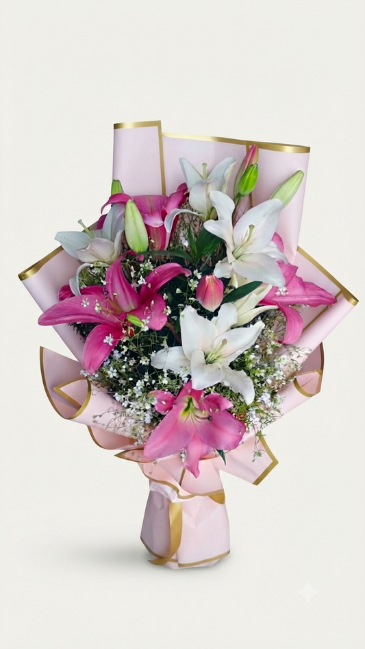 Oriental Lilies Bouquet