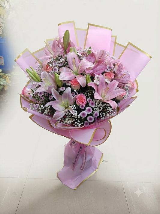 Exotic Lilies Bouquet
