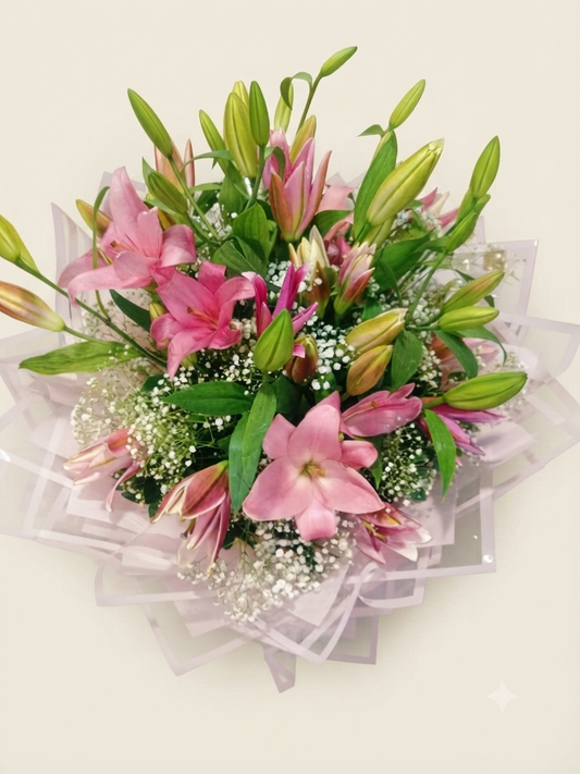 Oriental Lilies Bouquet