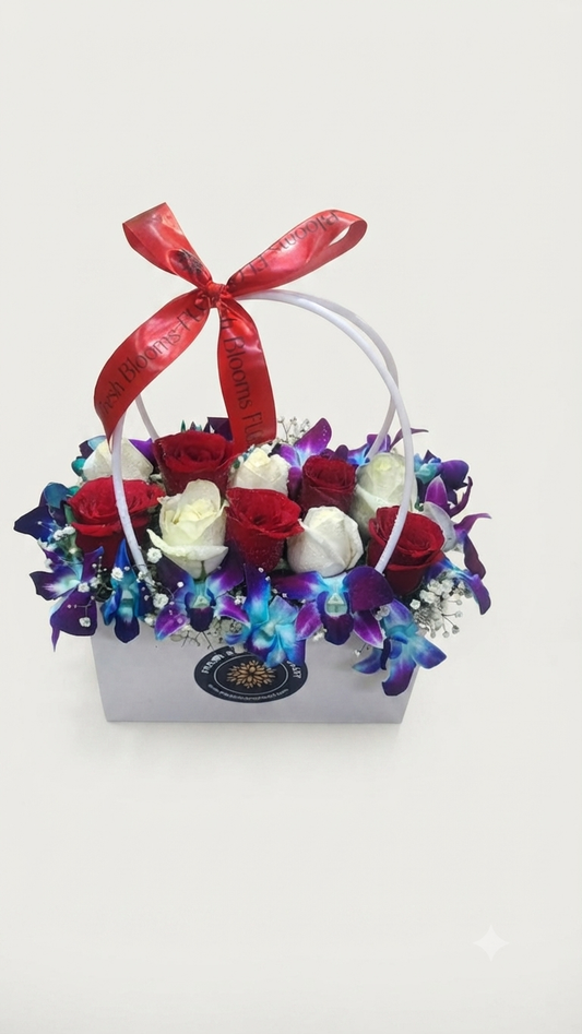 Rose N Orchid Bouquet
