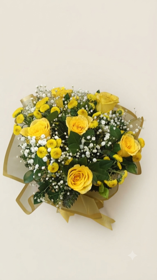 Yellow mini Bouquet