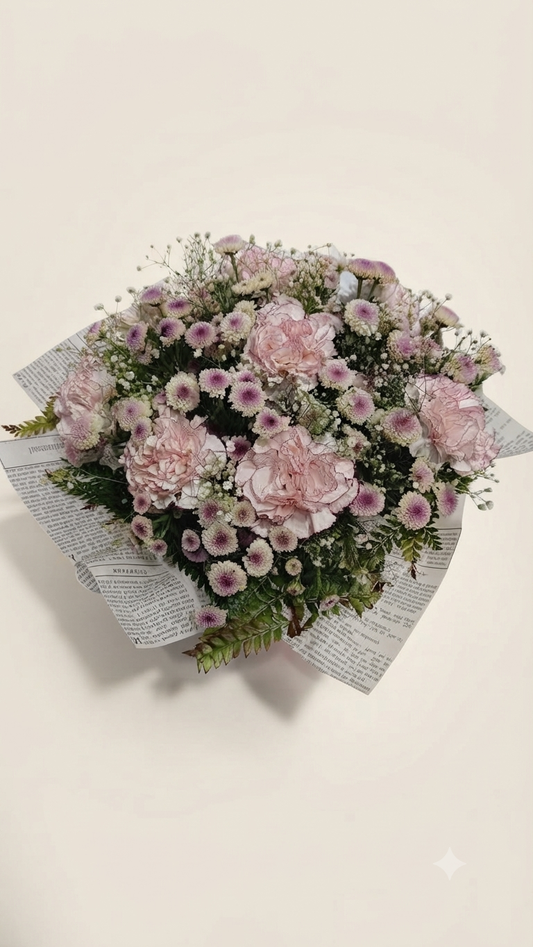 Dubal sadid Carnation mini Bouquet