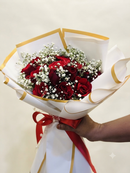 Premium Red Roses Bunch
