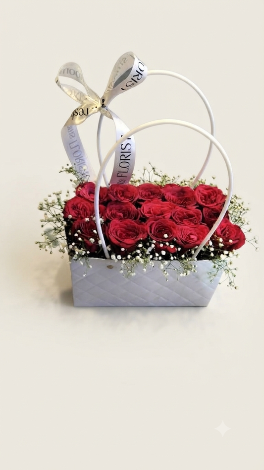 Exotic Red Roses Bag