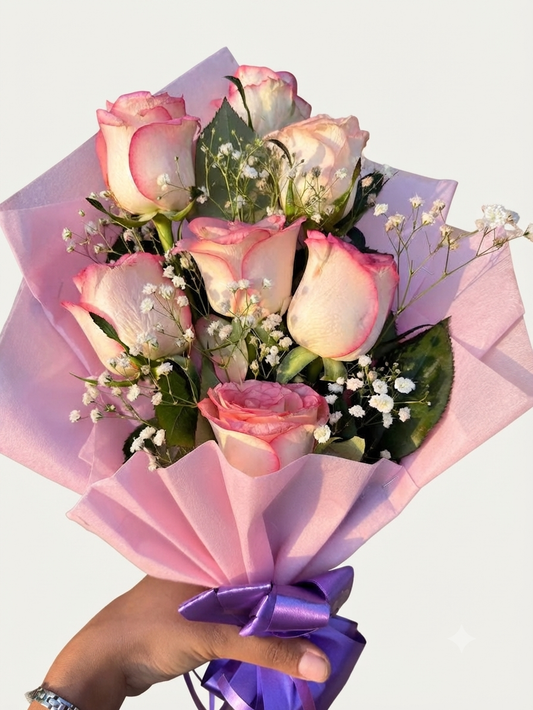 Pink Rose Bunch