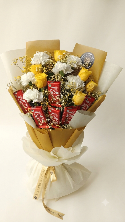 Flowers white chocolate Bouquet