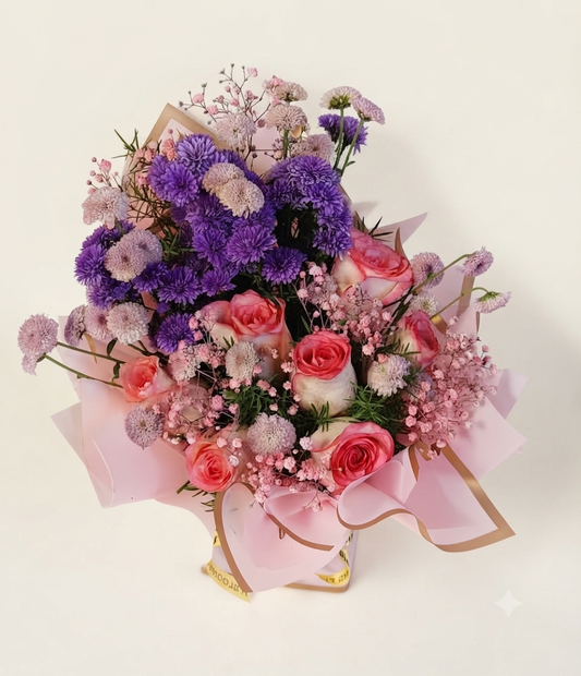 Sweet pink mini Bouquet