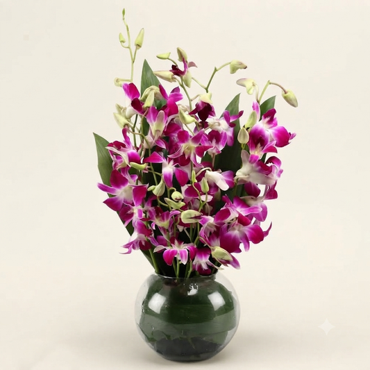 Perpel Orchid Bouquet