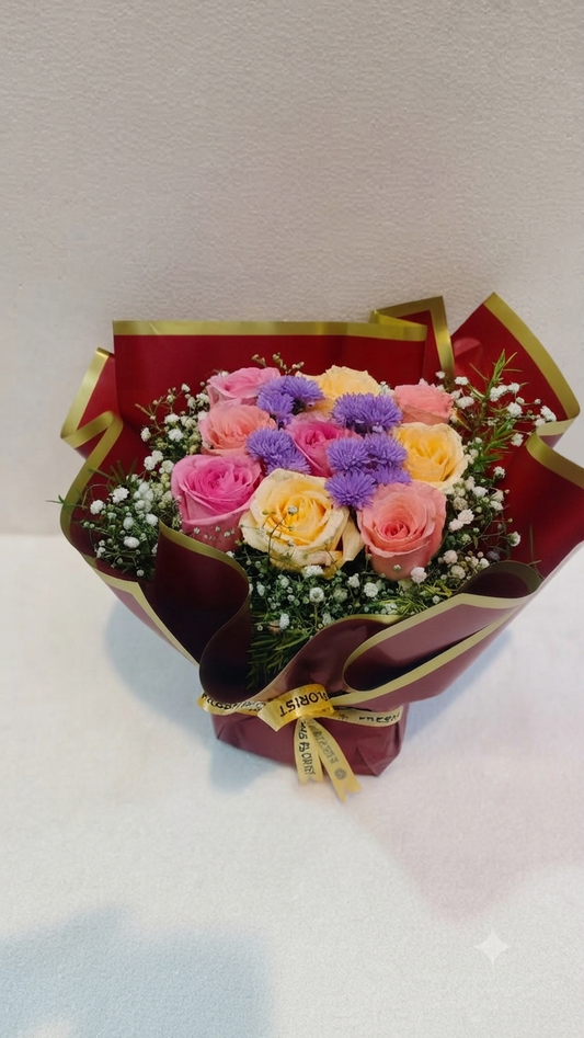 Mix Flowers mini Bouquet