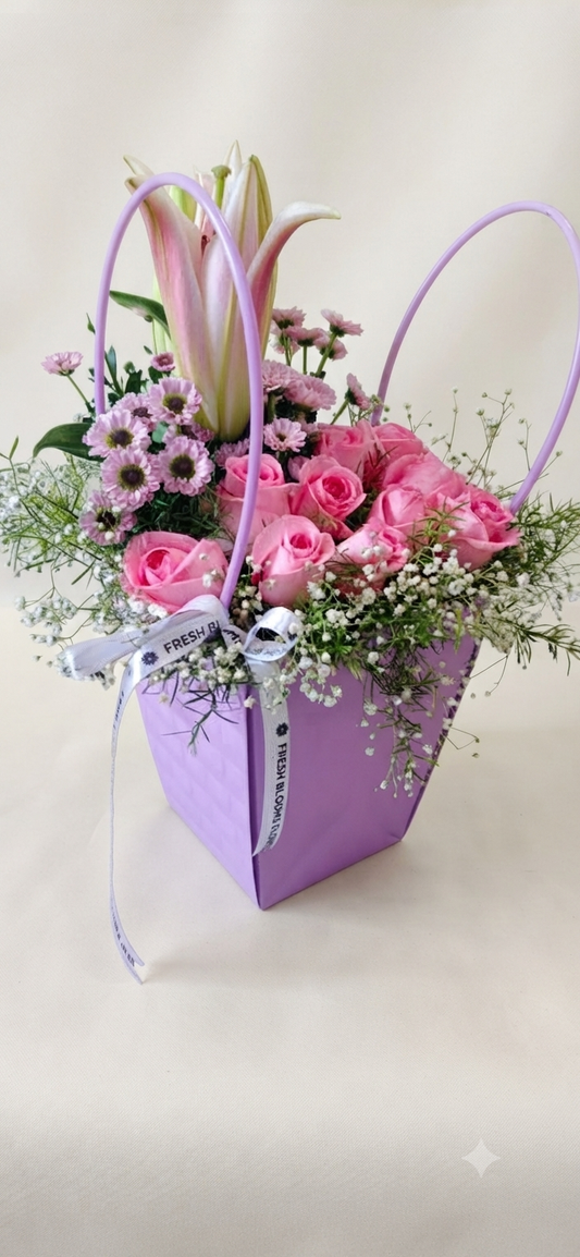 Exotic flowers bouquet