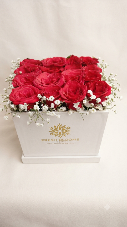 Romantic Red Roses Bouquet