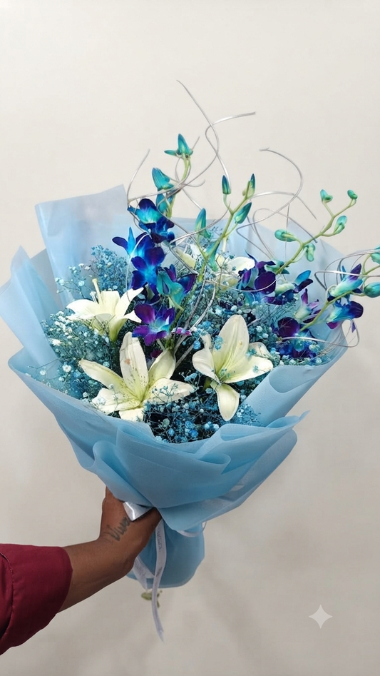 Lily Orchid Bouquet
