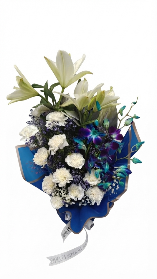 Blue white Bouquet