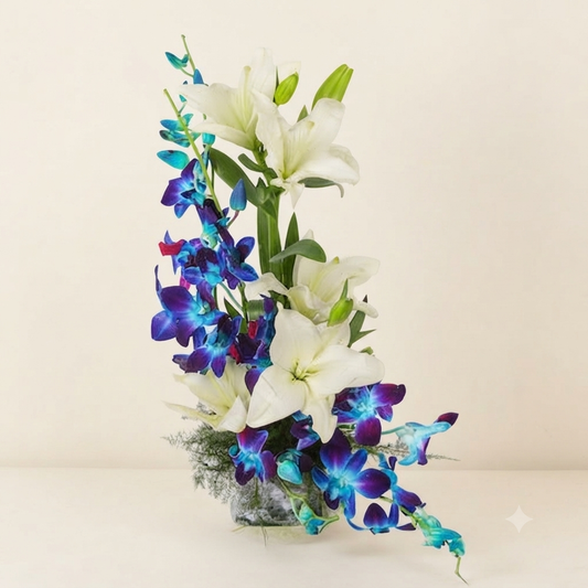 Lily N Orchid Bouquet