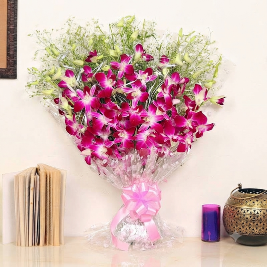 Perpel Orchid Bouquet