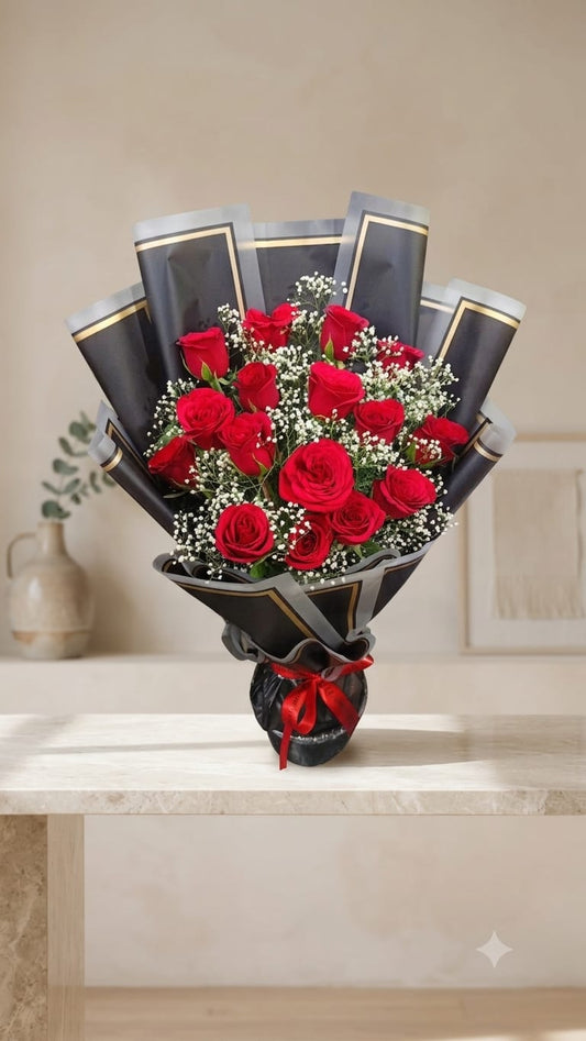 Premium Red Roses Bunch